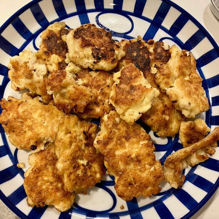 ムネ肉と豆腐のガーリックチキンナゲット